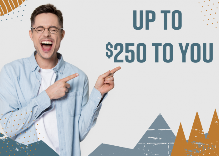 Up to $250 to you when you get a debt consolidation loan with gscu