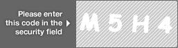 captcha code for visual authentication  letter M number 5 letter H number 4