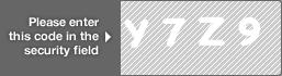 captcha code for visual authentication  letter Y number 7 letter Z number 9