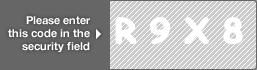 captcha code for visual authentication  letter R number 9 letter X number 8