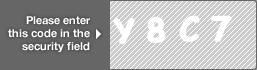 captcha code for visual authentication  letter Y number 8 letter C number 7