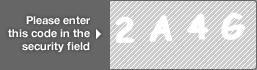 captcha code for visual authentication  number 2 letter A number 4 letter G