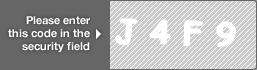 captcha code for visual authentication  letter J number 4 letter F number 9