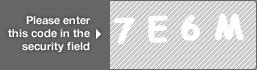 captcha code for visual authentication  number 7 letter E number 6 letter M