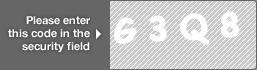 captcha code for visual authentication  letter G number 3 letter Q number 8